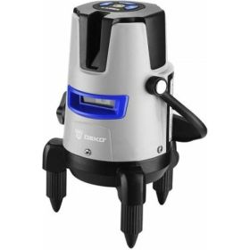 Лазерный самовыравнивающийся уровень DEKO DKLL02RB PRO SET 2 со штативом 1 м 065-0102 (артикул 16504235) – фото 5