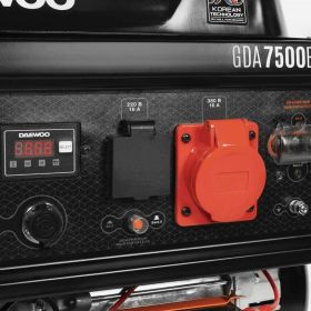 Бензиновый генератор DAEWOO GDA 7500E-3 (артикул 15506565) – фото 11