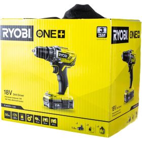 Компактная дрель-шуруповерт Ryobi R18DD3-115S 5133005301 (артикул 19512024) – фото 2
