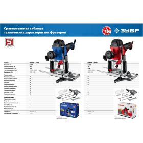 Универсальный фрезер ЗУБР Профессионал ФПР-1200 (артикул 17832526) – фото 15