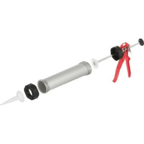 Пистолет для выдавливания силикона INTERTOOL 300мл HT-0025 (артикул 20216512) – фото 6