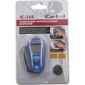 Толщиномер лакокрасочных покрытий icartool IC-160 (артикул 15913377) – фото 2