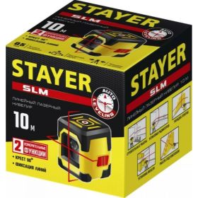 Лазерный нивелир STAYER SLM 34961 (артикул 18832320) – фото 4