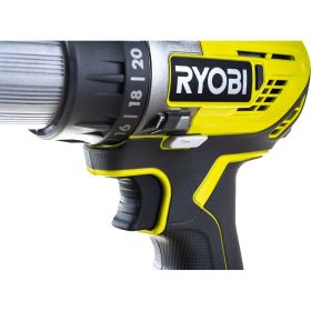 Компактная дрель-шуруповерт Ryobi R18DD3-115S 5133005301 (артикул 19512024) – фото 9