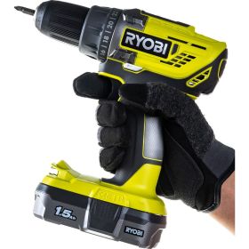 Компактная дрель-шуруповерт Ryobi R18DD3-115S 5133005301 (артикул 19512024) – фото 7