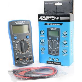 Мультиметр Robiton MASTER DMM-800 BL1 13356 (артикул 15906575) – фото 1