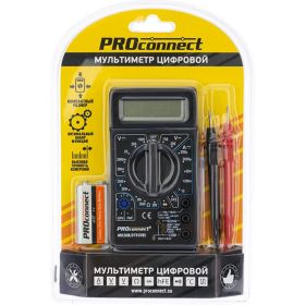 Портативный мультиметр PROconnect M830B 13-3011 (артикул 15939869) – фото 3