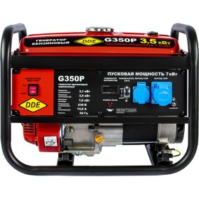 Бензиновый генератор DDE G350P 1ф 3,1/3,5/7,0 кВт бак 15 л двигатель 8 лc 792-568 (артикул 16348344) – фото 8