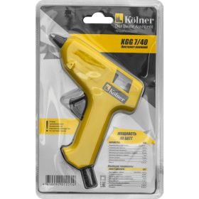 Клеевой пистолет Kolner KGG 7/40 40Вт, клеевые стержни 7мм, кн7-40 (артикул 18788508) – фото 3
