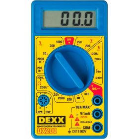 Цифровой мультиметр DEXX DX200 45300 (артикул 15888264) – фото 6