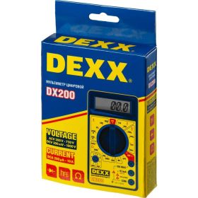 Цифровой мультиметр DEXX DX200 45300 (артикул 15888264) – фото 2