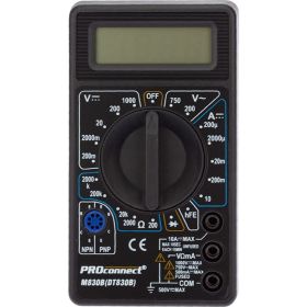 Портативный мультиметр PROconnect M830B 13-3011 (артикул 15939869) – фото 7