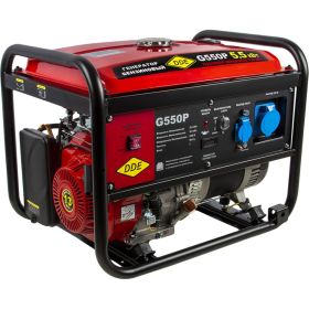 Бензиновый генератор DDE G550P 1ф 5,0/5,5/9,4 кВт бак 25 л двигатель 13 лc 919-990 (артикул 16348345) – фото 1