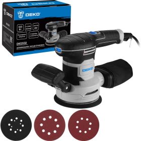 Эксцентриковая сетевая шлифмашина DEKO DKG550 063-4264 (артикул 20472148) – фото 1