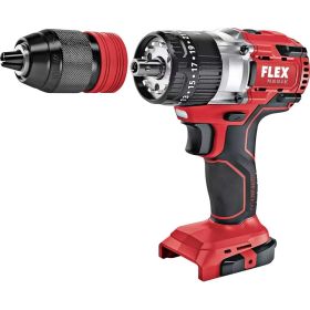Двухскоростная аккумуляторная ударная дрель-шуруповерт FLEX PD 2G 18.0-EC/5.0 Set 18.0 В 504904 (артикул 20615938) – фото 4