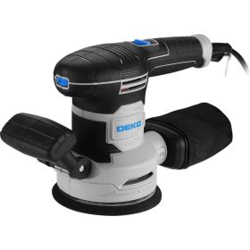 Эксцентриковая сетевая шлифмашина DEKO DKG550 063-4264 (артикул 20472148) – фото 8