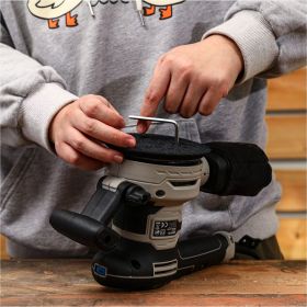 Эксцентриковая сетевая шлифмашина DEKO DKG550 063-4264 (артикул 20472148) – фото 5