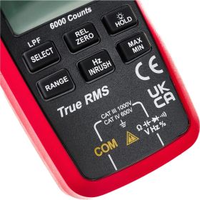 Токоизмерительные цифровые клещи UNI-T UT207B TrueRMS, AC/DC, 1000A, 00-0004256 (артикул 16432302) – фото 4