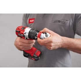 Двухскоростная аккумуляторная ударная дрель-шуруповерт FLEX PD 2G 18.0-EC/5.0 Set 18.0 В 504904 (артикул 20615938) – фото 6