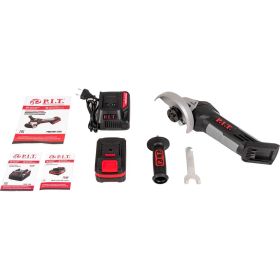 Аккумуляторная угловая шлифмашина P.I.T. PWS20H-125C/1 (артикул 16532659) – фото 2