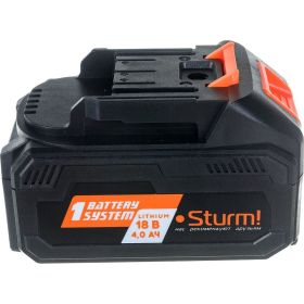 Аккумулятор 1BatterySystem (18 В; 4 Ач) Sturm SBP1804 (артикул 18317425) – фото 7