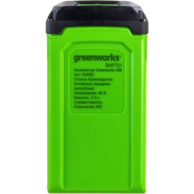 Аккумулятор G40B2 (40 V; 2 А.ч) GreenWorks 2926907 (артикул 16181925) – фото 2