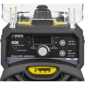 Инверторный аппарат КЕДР MultiARC-2500MV компактный корпус 8012517 (артикул 16201687) – фото 7