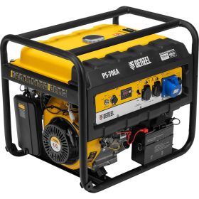 Бензиновый генератор DENZEL PS 70 EA, 7,0 кВт, 230В, 25л 946894 (артикул 15941355) – фото 1