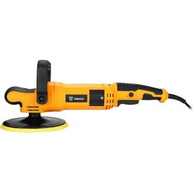 Сетевая полировальная шлифмашина DEKO ZKP1500 PRO, 180 мм, 1500 Вт, плавный пуск 063-4320 (артикул 22607025) – фото 4