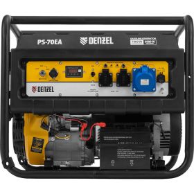 Бензиновый генератор DENZEL PS 70 EA, 7,0 кВт, 230В, 25л 946894 (артикул 15941355) – фото 18