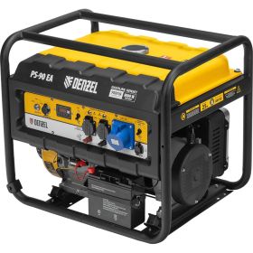 Бензиновый генератор DENZEL PS 90 EA, 9,0 кВт, 230В, 25л 946934 (артикул 15941357) – фото 7