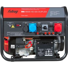 Бензиновая электростанция FUBAG с электростартером bs 8500 xd es duplex, 641090 (артикул 24427468) – фото 4