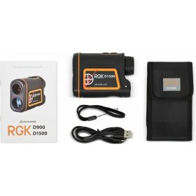 Лазерный дальномер RGK D1500A (артикул 15503448) – фото 2
