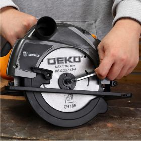 Дисковая пила DEKO DKCS1800 063-4191 (артикул 16504752) – фото 3