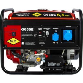 Бензиновый генератор DDE G650Е 917-439 (артикул 15842605) – фото 11