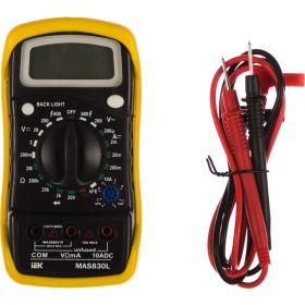 Цифровой мультиметр IEK Master MAS830L 3669447 (артикул 15960014) – фото 9