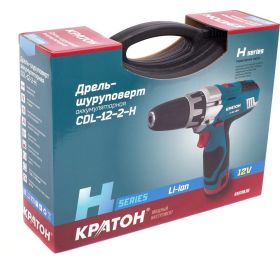 Аккумуляторная дрель-шуруповерт Кратон CDL-12-2-H 3 11 01 052 (артикул 15604514) – фото 2