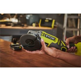 Углошлифмашина Ryobi ONE+ RAG18115-0 5133005402 (артикул 21729718) – фото 5