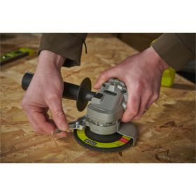 Углошлифмашина Ryobi ONE+ RAG18115-0 5133005402 (артикул 21729718) – фото 4