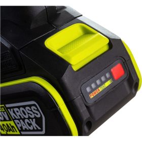 Аккумуляторный бесщеточный перфоратор WORX Professional WU388 20В, 24мм, 2.2 Дж, 4Ач х2, ЗУ 2А WU388 (артикул 24456711) – фото 9