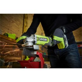 Углошлифмашина Ryobi ONE+ RAG18115-0 5133005402 (артикул 21729718) – фото 12