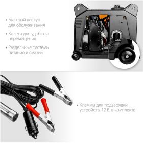 Инверторный генератор STEHER GI-4000 3500 Вт (артикул 16499159) – фото 9