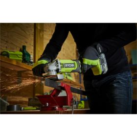 Углошлифмашина Ryobi ONE+ RAG18115-0 5133005402 (артикул 21729718) – фото 9