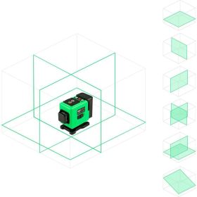 Лазерный нивелир AMO LN 3D-360-3 851681 (артикул 23793069) – фото 3