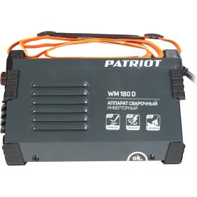 Сварочный инверторный аппарат PATRIOT WM180D 605302018 (артикул 18184927) – фото 3