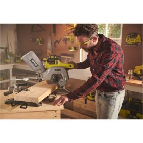 Аккумуляторная торцовочно-усовочная пила Ryobi ONE+ R18MS216-0 5133003597 (артикул 15784651) – фото 4