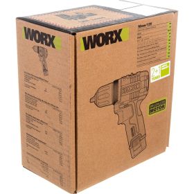 Аккумуляторная бесщеточная дрель-шуруповерт WORX Professional 12В, 30Нм, 2Ач х2, ЗУ 1.5 Ач, сумка WU130X (артикул 25108653) – фото 8