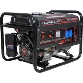 Бензиновый генератор Lifan 3000 220В, 2,8/3 кВт, 7 л.с. 2.8GF-6 (артикул 15548516) – фото 2