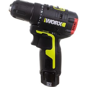 Аккумуляторная бесщеточная дрель-шуруповерт WORX Professional 12В, 30Нм, 2Ач х2, ЗУ 1.5 Ач, сумка WU130X (артикул 25108653) – фото 4