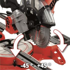 Торцовочная пила Einhell TC-SM 2534/1 Dual 4300395 (артикул 19314612) – фото 8